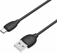 Borofone BX19 USB 2.0 - Micro USB töltőkábel 1m - Fekete