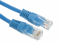Alantec U/UTP CAT5e Patch kábel 0.5m Kék