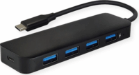 Value 14.99.5039-10 USB 3.0 HUB (4 port) Fekete