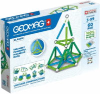 Geomag: Classic Green Line mágneses építőjáték 60 darabos készlet