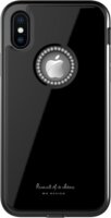 WK Ginstone Apple iPhone XS Max Ütésálló Tok - Fekete