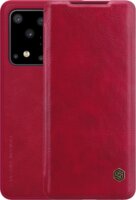 Nillkin Qin Samsung Galaxy S20 Ultra / S20 Ultra 5G Flip Tok - Piros