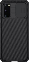 Nillkin Camshield Samsung Galaxy S20 / S20 5G Védőtok - Fekete csíkos