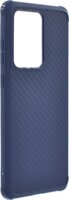 Roar Carbon Armor Samsung Galaxy S20 Ultra / S20 Ultra 5G Ütésálló Tok - Kék karbon mintás