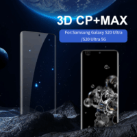 Nillkin 3D CP+ Max Samsung Galaxy S20 Ultra / S20 Ultra 5G Edzett üveg kijelzővédő - Fekete