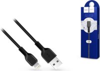 HOCO X20 USB apa - Lightning apa iPhone töltőkábel 1m - Fekete