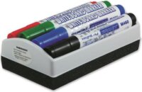 Granit M460 2-3 mm Táblamarker készlet tolltartóval - 4 különböző szín + táblatörlő (5 db)