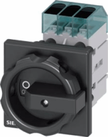 Siemens 3LD3454-0TK51 3-pólusú panelre szerelhető fekete kar főkapcsoló