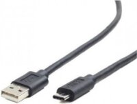 Gembird USB 2.0 A-C összekötő kábel 1.8m - Fekete