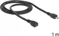 Delock 83248 USB micro-B apa > micro-B anya hosszabbító kábel - 1m