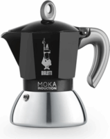 Bialetti Moka 6932 2 adagos indukciós kotyogós kávéfőző - Fekete