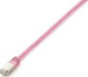 Equip S/FTP CAT6 Patch kábel 1m Pink