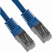 Equip S/FTP CAT6 Patch kábel 0.25m Kék