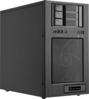 SilverStone CS330 Számítógépház - Fekete