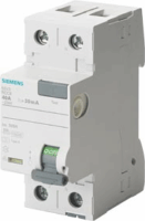 Siemens 5SV3414-6 ÁVK A 40/2 100MA 2-pólusú maradékárammal működő megszakító
