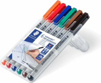 Staedtler Lumocolor 316 F 0.6 mm Alkoholmentes marker készlet - 6 szín