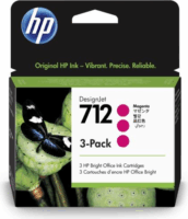 HP 3ED78A 712 Eredeti Tintapatron csomag Magenta (3 db)