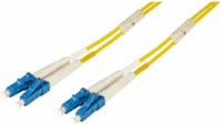 Mikrotik FPC-LCU-LCU-SM-5M-D optikai patch kábel LC Duplex 5m - Sárga