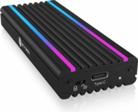 RaidSonic ICY BOX IB-1824ML-C31 M.2 USB Type-C Külső SSD ház - Fekete