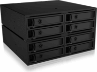 RaidSonic ICY BOX IB-2281SAS-12G 2.5"/5.25" SATA/SAS Backplane - Fekete