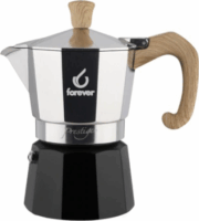 Forever 120238 New Moka Prestige Woody 3 csészés kotyogós kávéfőző