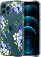 Spigen Ciel Cyril Apple iPhone 12 Pro Max Cecile Védőtok - Mintás: Midnight Bloom