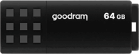 GoodRam 64GB UME3 USB 3.0 Pendrive - Fekete