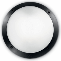 Fumagalli LUCIA E27 kültéri falilámpa érzékelővel - fekete