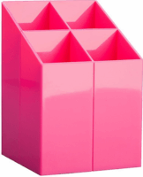 ICO Design szögletes írószertartó - Rózsaszín