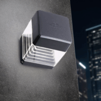Fumagalli ESTER WALL LED GX53 kültéri fali lámpa - fekete