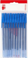 ICO Orient Kupakos golyóstoll - 0.8mm / Kék (10db)