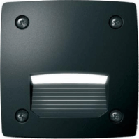 Fumagalli LETI 100 SQUARE ST LED GX53 kültéri beépíthető fali lámpa
