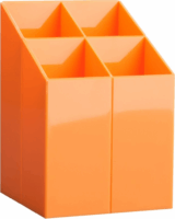 ICO Design szögletes írószertartó - Narancssárga