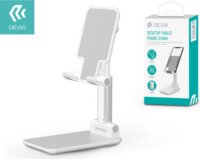 Devia Desktop Tablet/Phone Stand Univerzális asztali telefon/tablet tartó 11" méretű készülékhez - Fehér