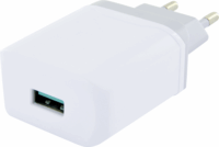 Schwaiger Hálózati USB töltő 2.4A Fehér