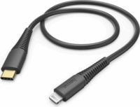Hama USB-C apa - Lightning apa Adat- és töltőkábel 1.5m - Fekete