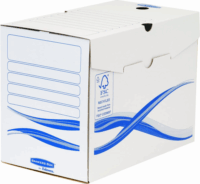 Fellowes Bankers Box Basic 200mm Archiváló doboz - Kék/Fehér (10 db / csomag)