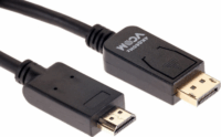 VCOM Displayport v1.2 - aktív HDMI 2.0 kábel 1.8m Fekete