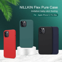 Nillkin Flex Pure Liquid Apple iPhone 12 Pro Max Szilikon Tok - Fekete