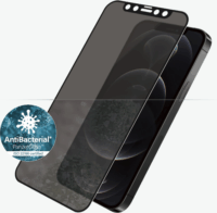 PanzerGlass Edge-to-Edge Privacy Anti-Bacterial Apple iPhone 12/12 Pro Edzett üveg kijelzővédő - Fekete