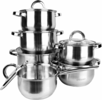 Tefal Ingenio Ultimate Pot Set, 10 pcs., Black - Worldshop