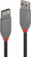 Lindy Anthra Line USB 2.0 apa - apa Adatkábel 1m - Fekete
