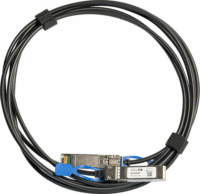MikroTik XS+DA0001 SFP+ kábel 1m Fekete