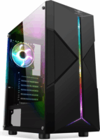 Spirit of Gamer Clone 3 ARGB Számítógépház - Fekete