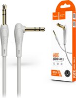 HOCO UPA14 Aux Audio kábel 1m - Szürke (3.5mm jack apa - 3.5mm jack apa)