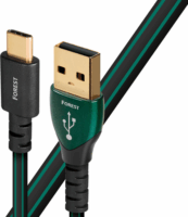 AudioQuest Forest USB 2.0-A apa - USB-C Adatkábel 0.75m - Fekete/Zöld