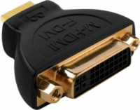 AudioQuest HDMI Type A apa - DVI anya aranyozott csatlakozós adapter