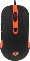 MeeTion GM30 USB Gaming Egér - Fekete/Narancssárga