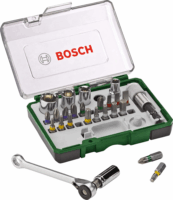 Bosch 2607017160 csavarozófej és dugókulcs készlet. (27 db/csomag)