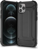 Haffner Armor Apple iPhone 12 Pro Max Ütésálló Hátlap - Fekete